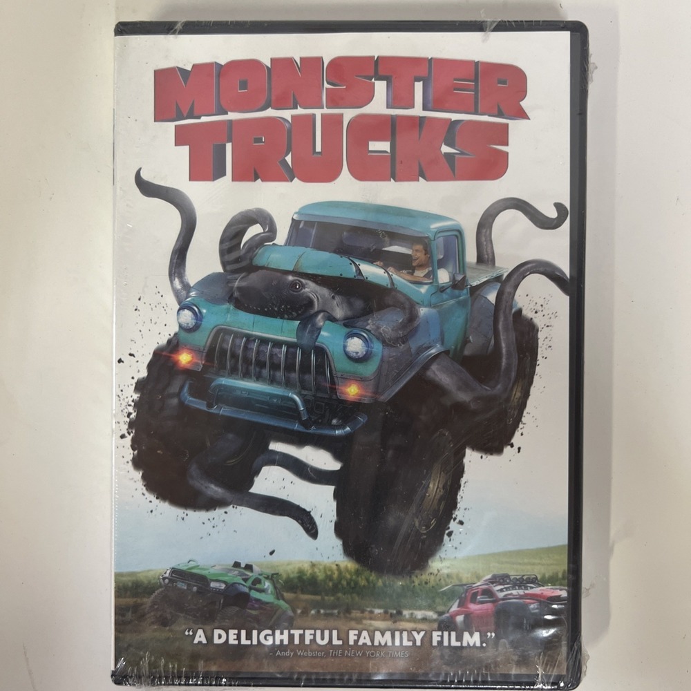 Monster Trucks (DVD 2017) Brand New Sealed